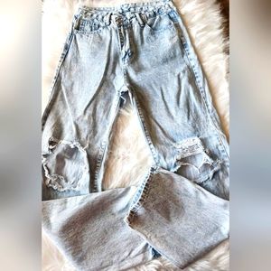 SHEIN Cute high waist denim